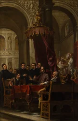 Nawrócenie i chrzest św. Augustyna przez św. Ambrożego