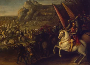 Scena bitwy, 1643