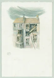 Niemieckie bombardowanie Scarborough, North Yorkshire, 1914 2014.