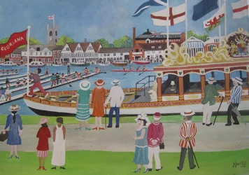 Henley - Glorianna, 2012 (gwasz na papierze)