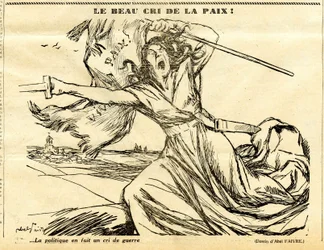 Szczery, satyryczny czarno-biały