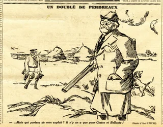 Szczery, satyryczny czarno-biały