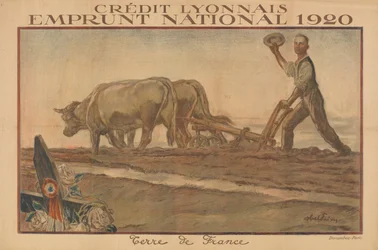 Crédit Lyonnais, Pożyczka Narodowa 1920, Ziemia Francji