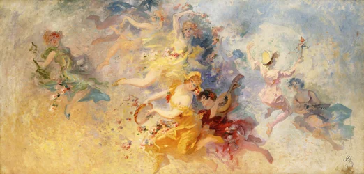 Wiosna, 1900