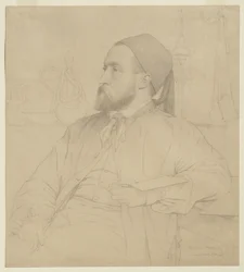 Portret Constanta Moyaux, architekt, 1865