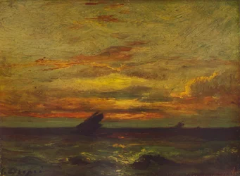 Zachód słońca, c1879, 1938