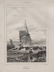 Młyn w Sologne, Francja