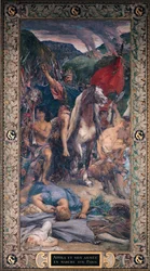 Attila (ok.406-453) i jego marsz armii na Paryż
