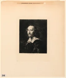 Portret mężczyzny, z „Akwaforty obrazów w Metropolitan Museum, Nowy Jork”