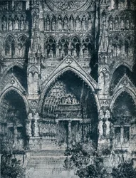 La Cathedrale dAmiens, XX wiek