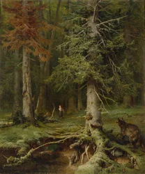 Czerwony Kapturek, 1887
