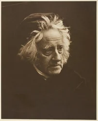 Sir John Herschel, 1867, wydrukowany 1875.