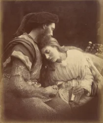 Rozstanie sir Lancelota i królowej Ginewry