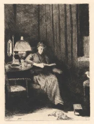 Lampa wieczorna