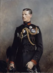 Hon. Porucznik Frederick Hugh Sherston Roberts, Królewski Korpus Strzelców Królewskich, 1901 r.