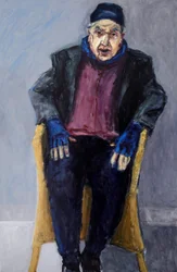 Mój ojciec, 2011 (akryl i olej na płótnie)
