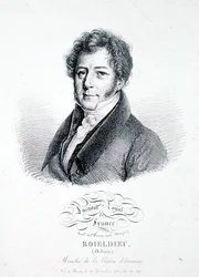 Francois Adrien Boieldieu (1775-1834) 1828 (lito)