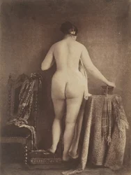 Stojący akt kobiecy, ok. 1853