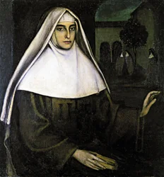 Portret zakonnicy, XX wiek (obraz olejny)