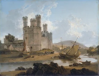 „Zamek Caernarvon”, 1792 r.