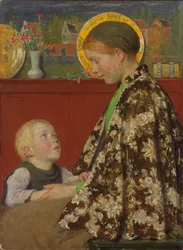 Młoda Matka, ok. 1892-1895 (olej na płótnie)