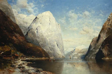 Norweski fiord, 1891
