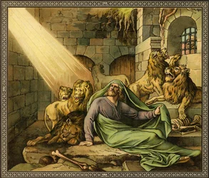 Scena z opowieści Starego Testamentu