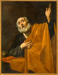 Kopia według Ribery. Łzy świętego Piotra (obraz)