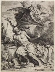 Św. Hieronim Przesłuchujący Trąbę Sądu Ostatecznego, c. 1621