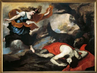Wenus i Adonis (olej na płótnie)