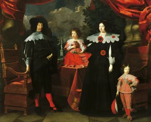Włochy, Modena, Rodzina Francesco I d
