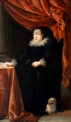 Maria Maddalena z Austrii ok. 1621 r. (olej na płótnie)