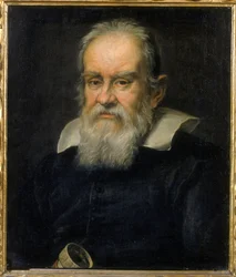 Portret Galileusza Galilei, zwanego Galileuszem, włoskiego astronoma