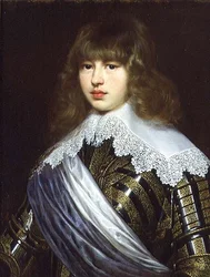 Portret księcia duńskiego Waldemara Chrystiana (1603-47) (olej na płótnie)