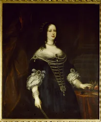 Portret Vittoria della Rovere (1622-1694), wielkiej księżnej Toskanii, żony Ferdynanda II Medyceusza Obraz Justusa Sustermansa (1597-1681) 1655 wym. 142 x 119 cm Florencja, Galleria degli Uffizi (Uffizi)