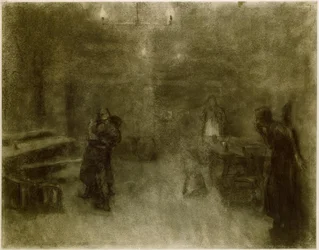 Käthe Kollwitz, scena z Germinal