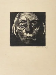 Autoportret, 1923.