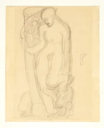 Szkic „Nasz Pan tchnie życie w Ewę”