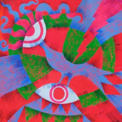 Surrealistyczne spojrzenie z lotu ptaka