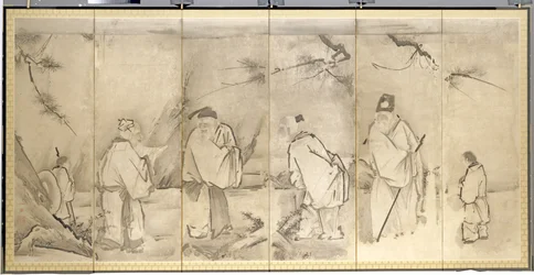 Czterech starszych z góry Shang, 1600s.
