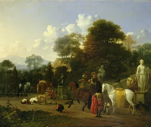Po polowaniu, 1664