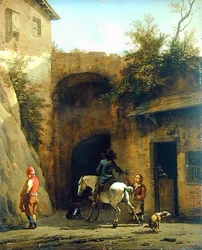 Przed Karczmą, 1658