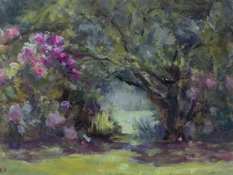 Ogród w Curanilahue, Chile, 1998