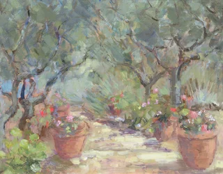 Ogród w Porto Ercole, Włochy, 1996