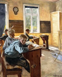 W klasie