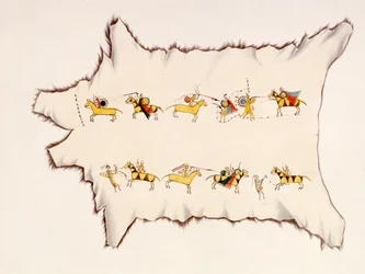 Szata Hidatsa Buffalo