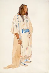 Kobieta Piegan Blackfoot