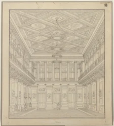 Berlin. Schauspielhaus na Gendarmenmarkt, sala koncertowa