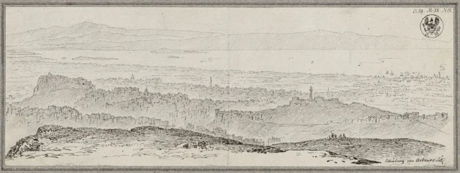 Widok ogólny Edynburga