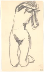Model klęczący